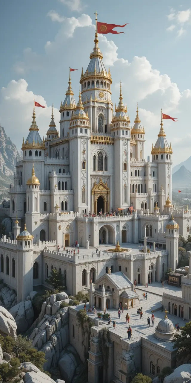 Ancient Ruins Sunrise Wall Art Print My Store