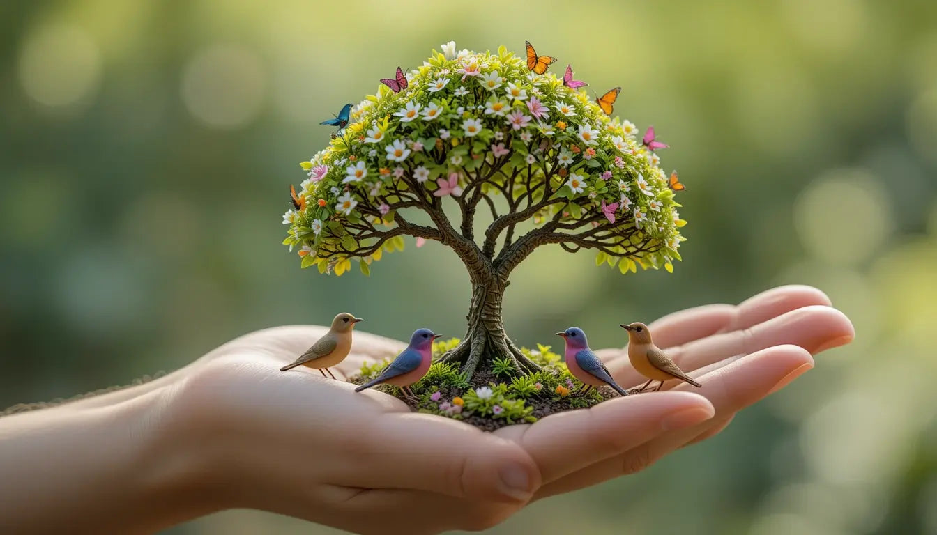 Miniature Tree Art Print - Nature Lover's Decor My Store