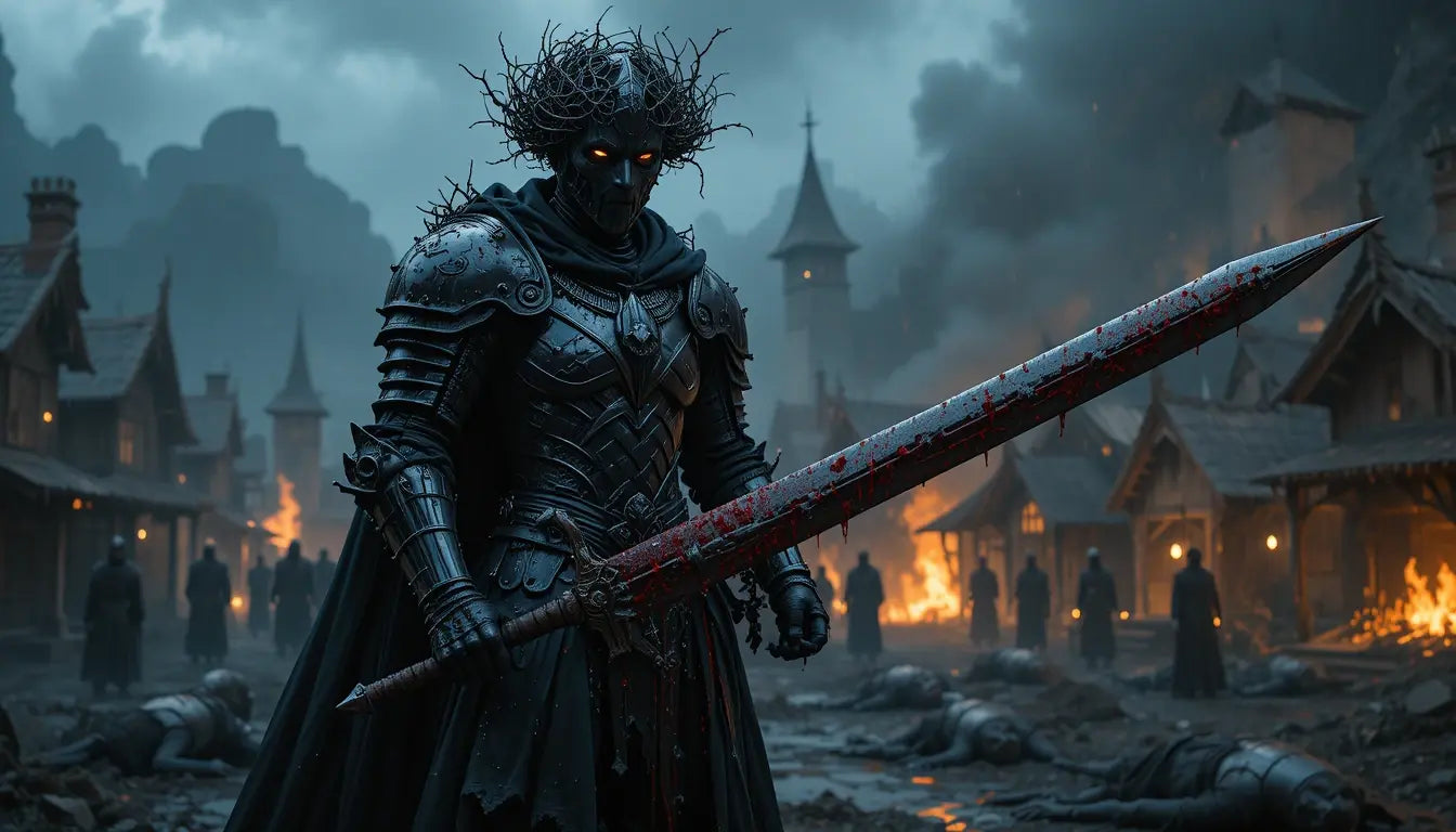 Dark Knight Conquest Wall Art Print My Store