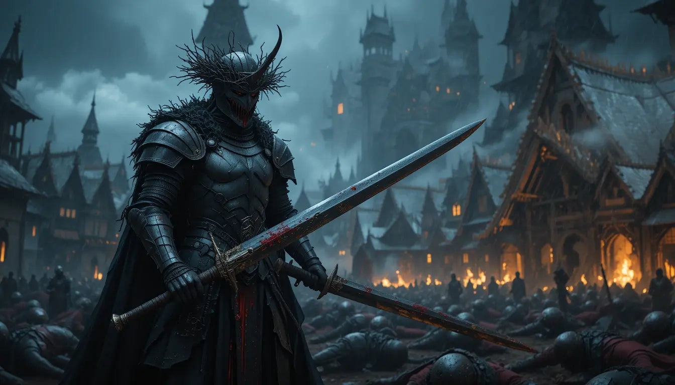 Dark Knight Conquest Wall Art Print My Store