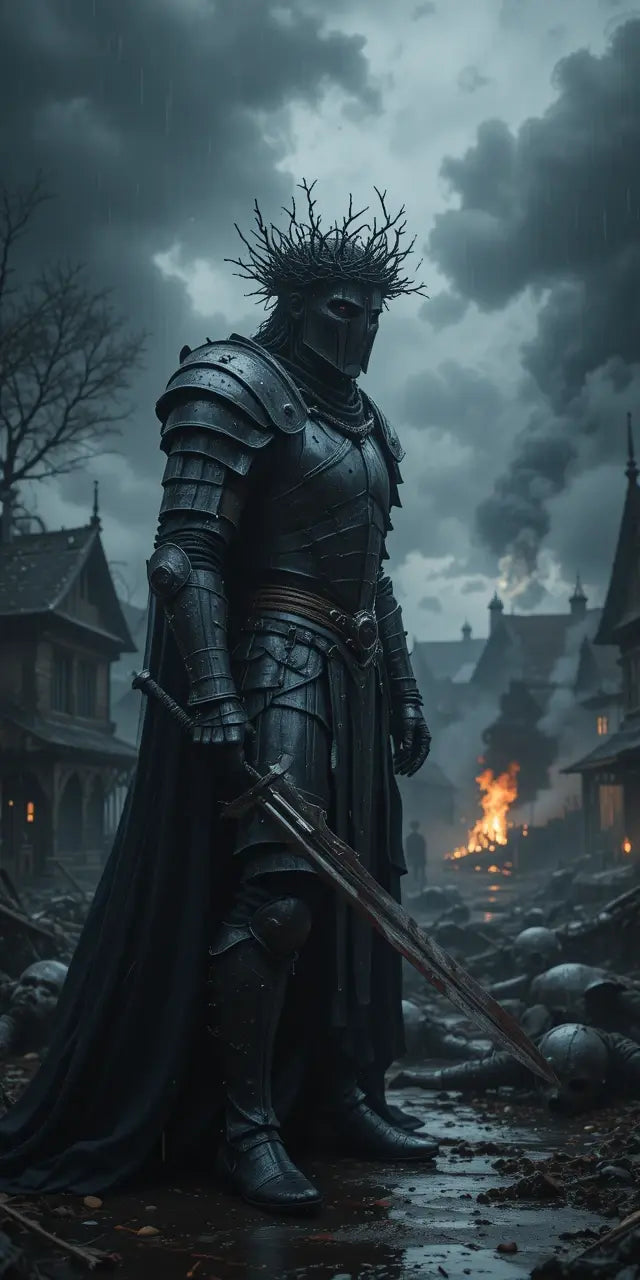 Dark Knight Conquest Wall Art Print My Store