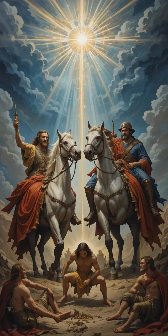 Epic Medieval Knights & Fallen Warrior Wall Art My Store