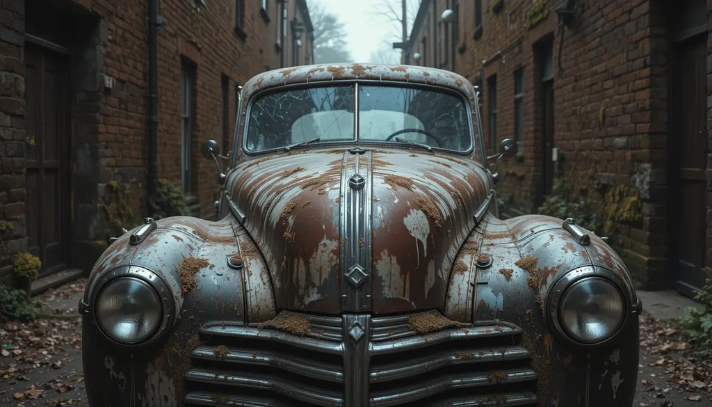 Desert Car Explosion Wall Art Print My Store