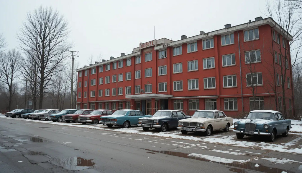 Abandoned Winter Apartment Scene Wall Art My Store