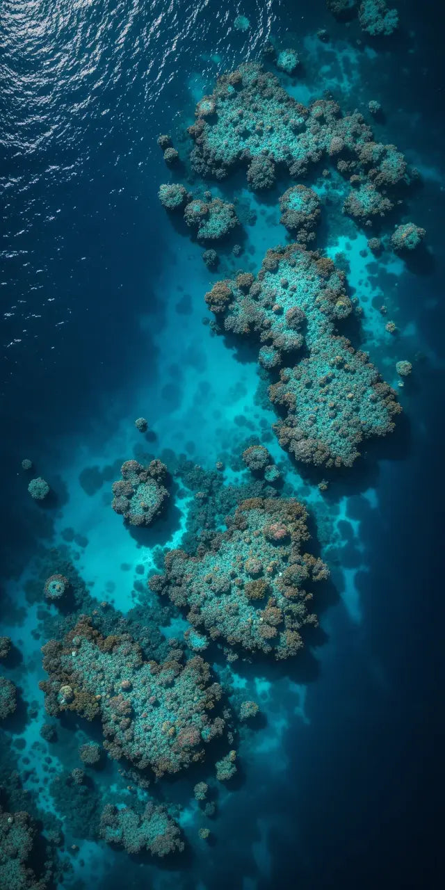 Stunning Underwater Coral Garden - Premium Marine Wall Art My Store