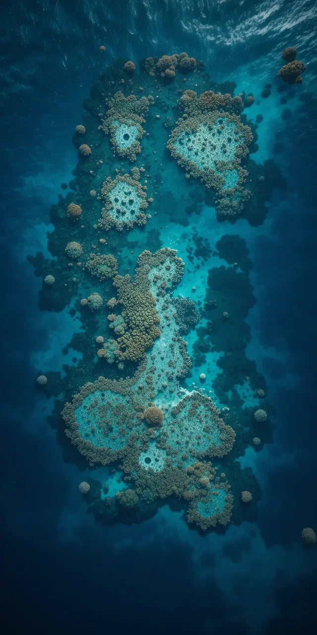 Stunning Underwater Coral Garden - Premium Marine Wall Art My Store