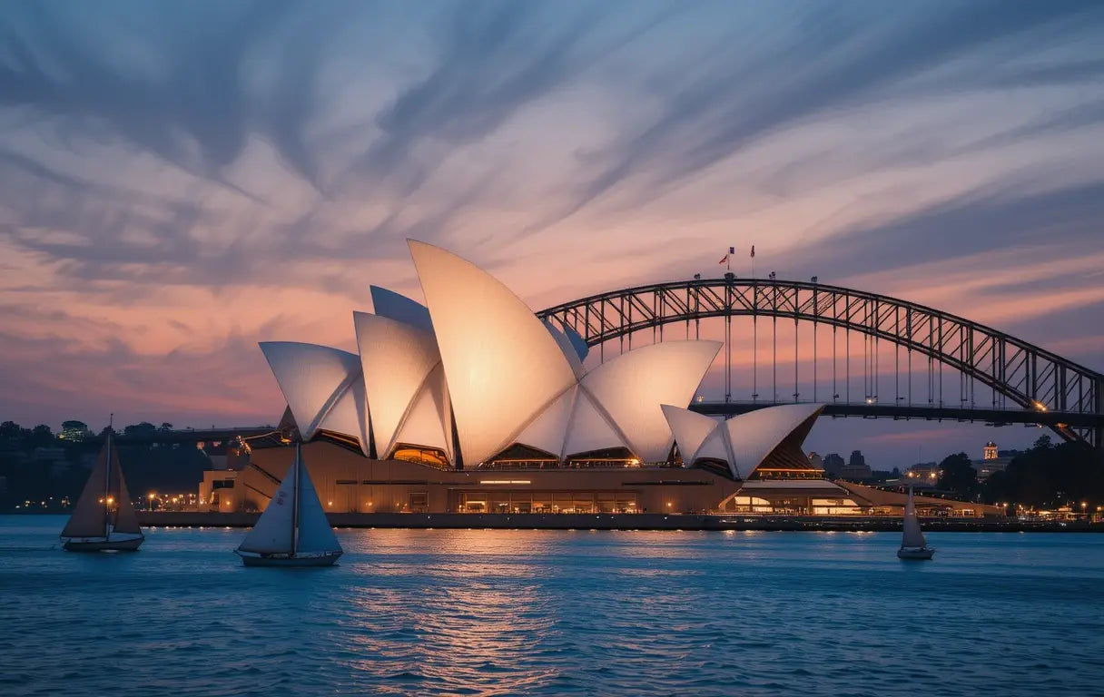 Sydney Opera House and Harbour Bridge at Sunset My Store