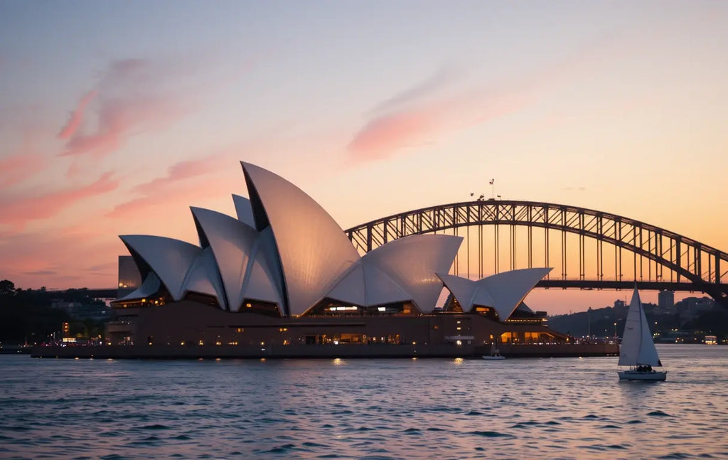 Sydney Opera House and Harbour Bridge at Sunset My Store