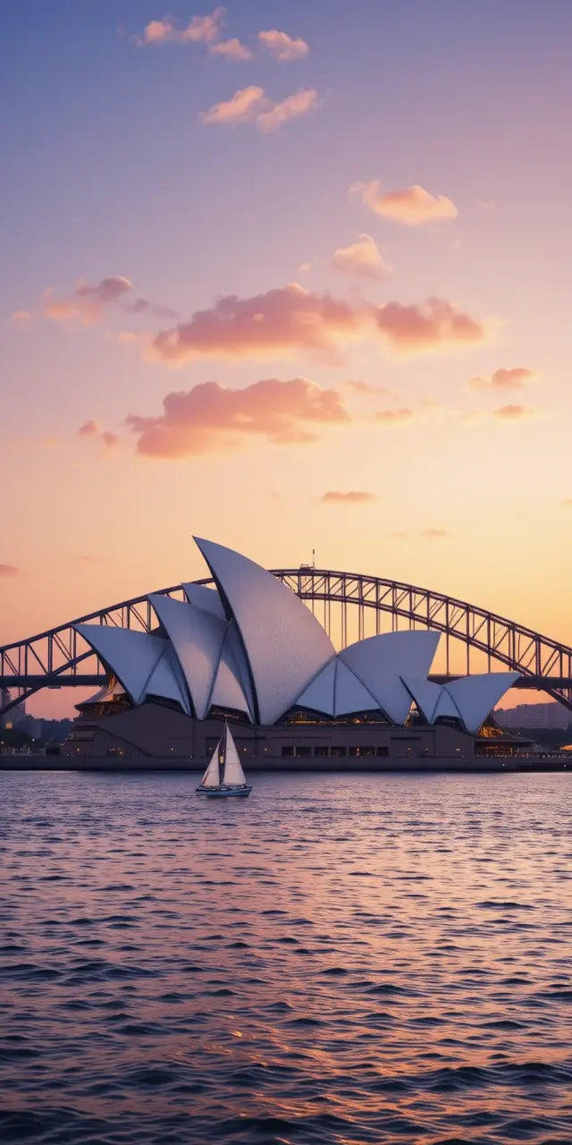 Sydney Opera House and Harbour Bridge at Sunset My Store