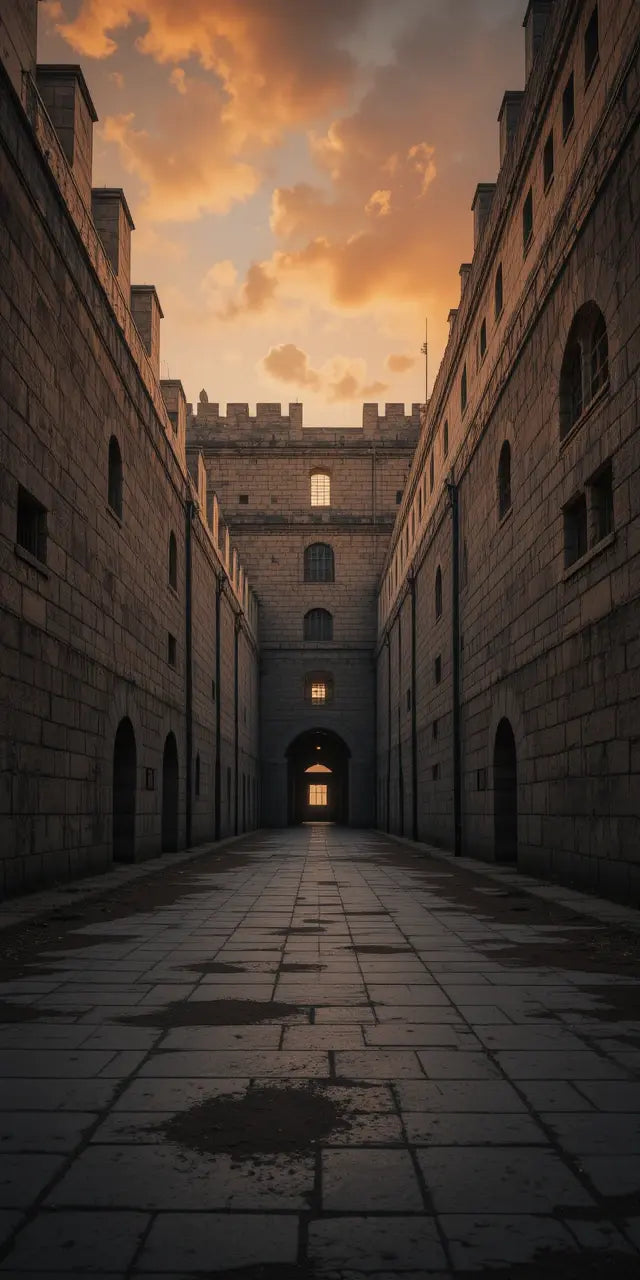 Illuminated Heritage Palace at Dusk” My Store