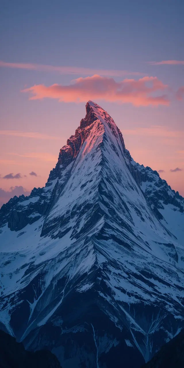 Matterhorn Sunset Iconic Alpine Peak at Dusk My Store