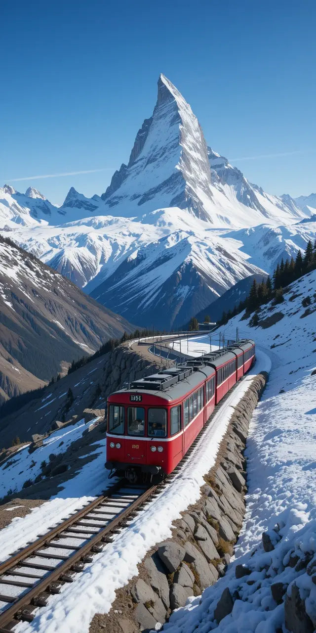Scenic Train Ride with Matterhorn My Store