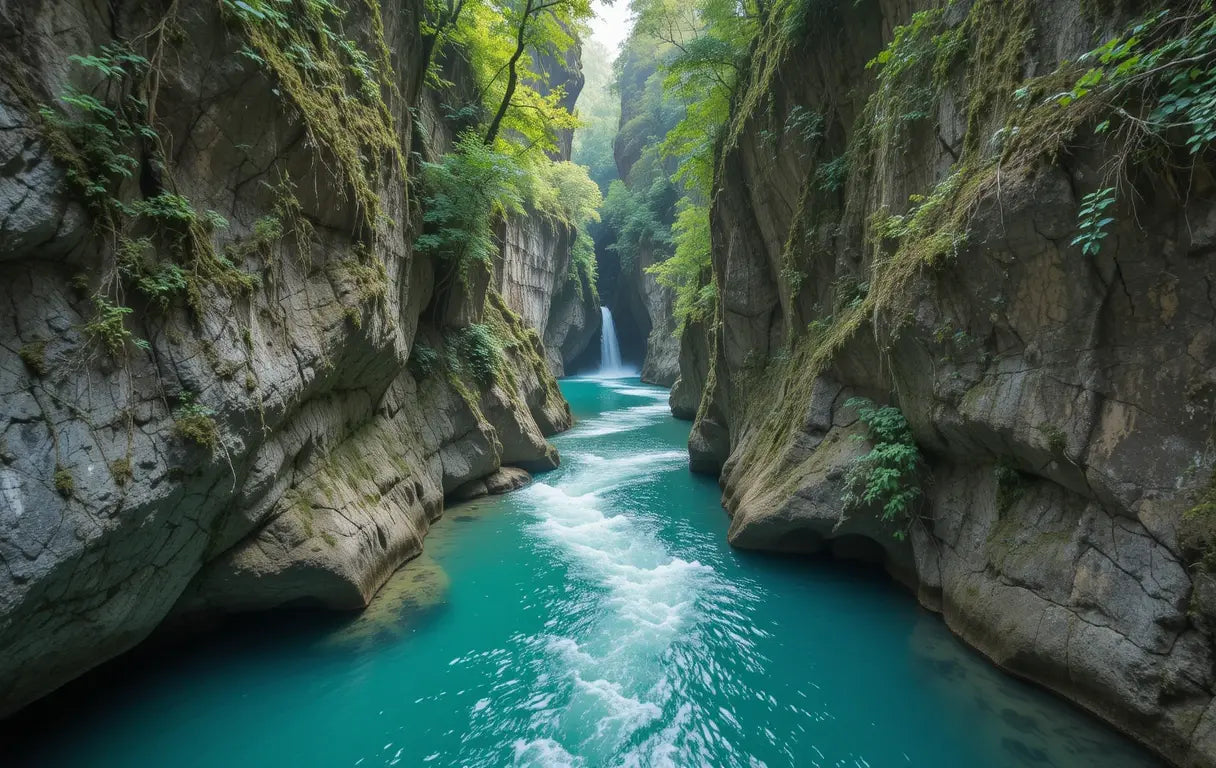 Volcanic Landscape with Lava Flow My Store