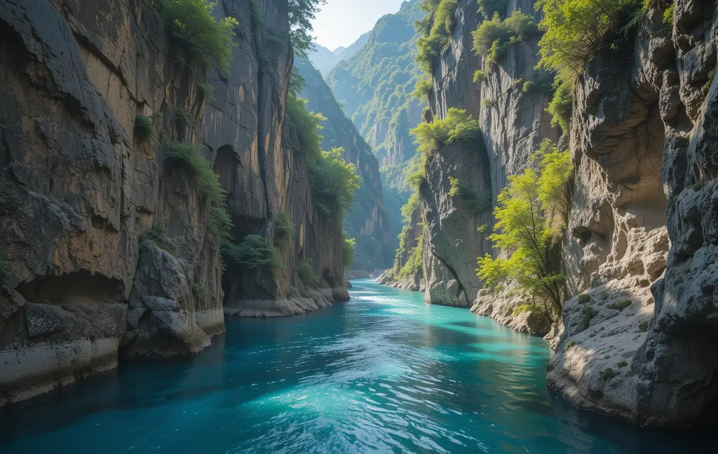 Volcanic Landscape with Lava Flow My Store