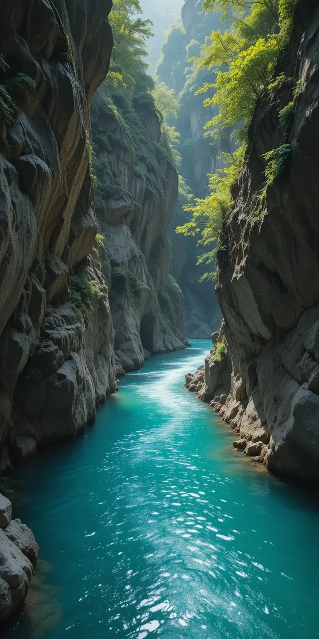 Volcanic Landscape with Lava Flow My Store