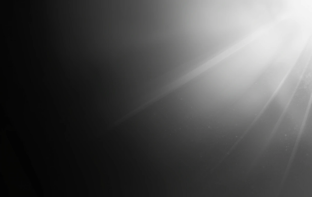 The soft fade from white to deep black with subtle texture
