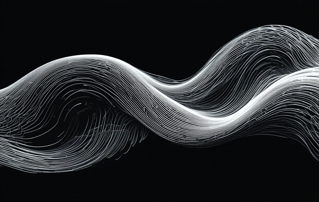 The branching, smoky structures resemble neurons in a dark field