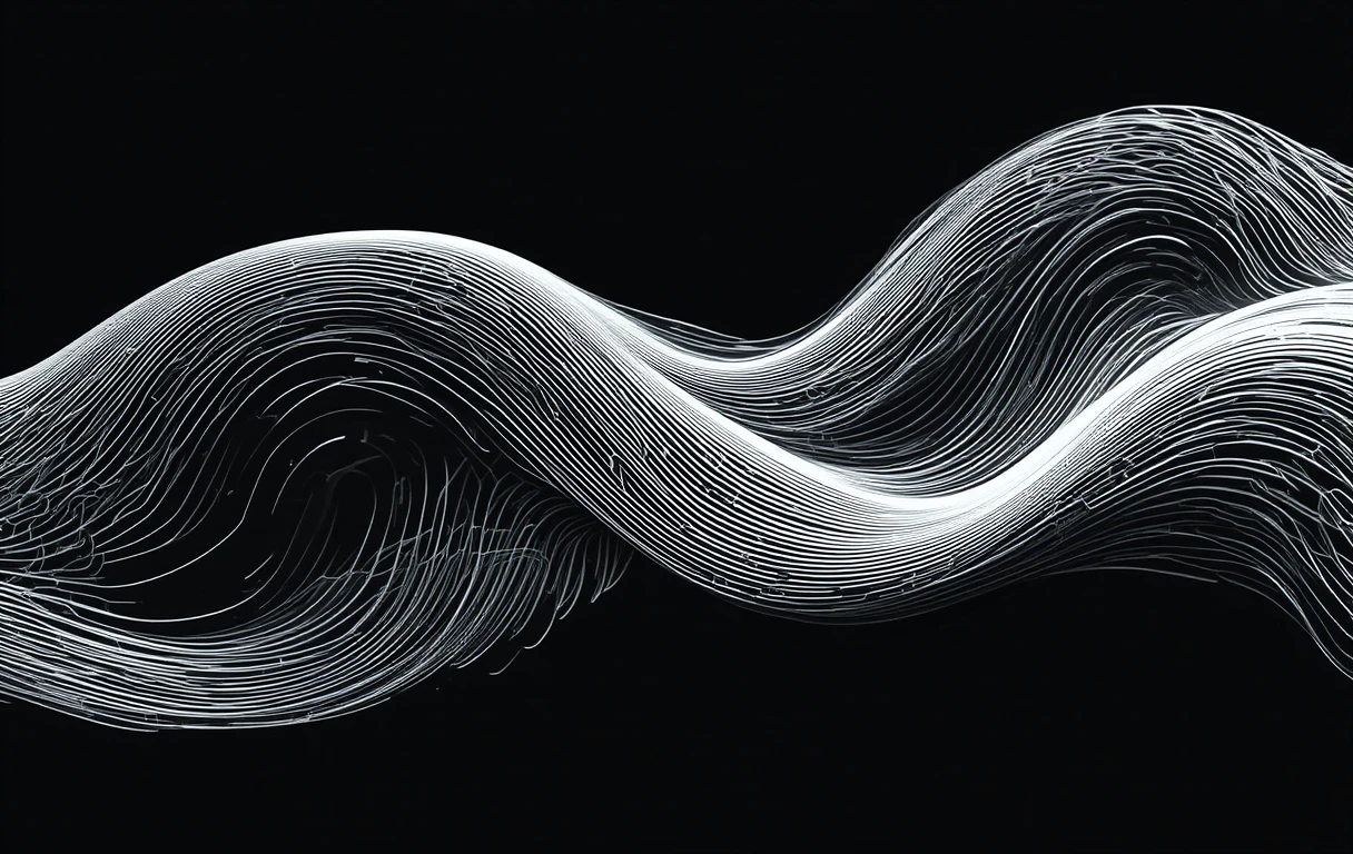 The branching, smoky structures resemble neurons in a dark field