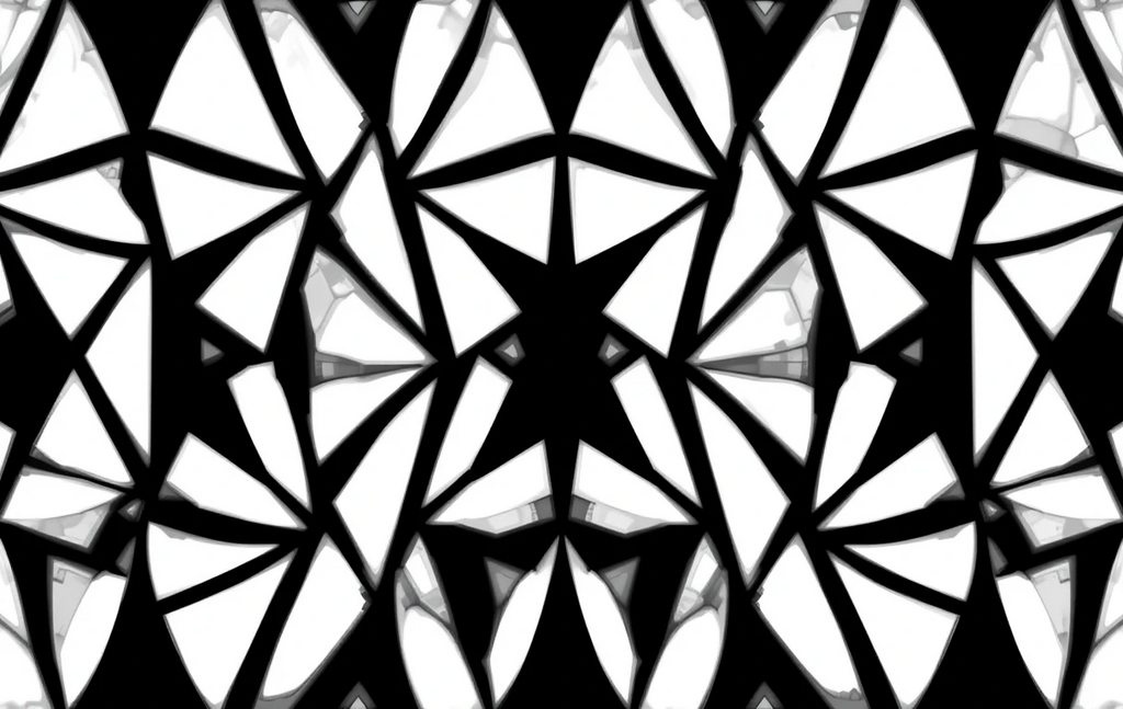 The broken glass/mirror fragments