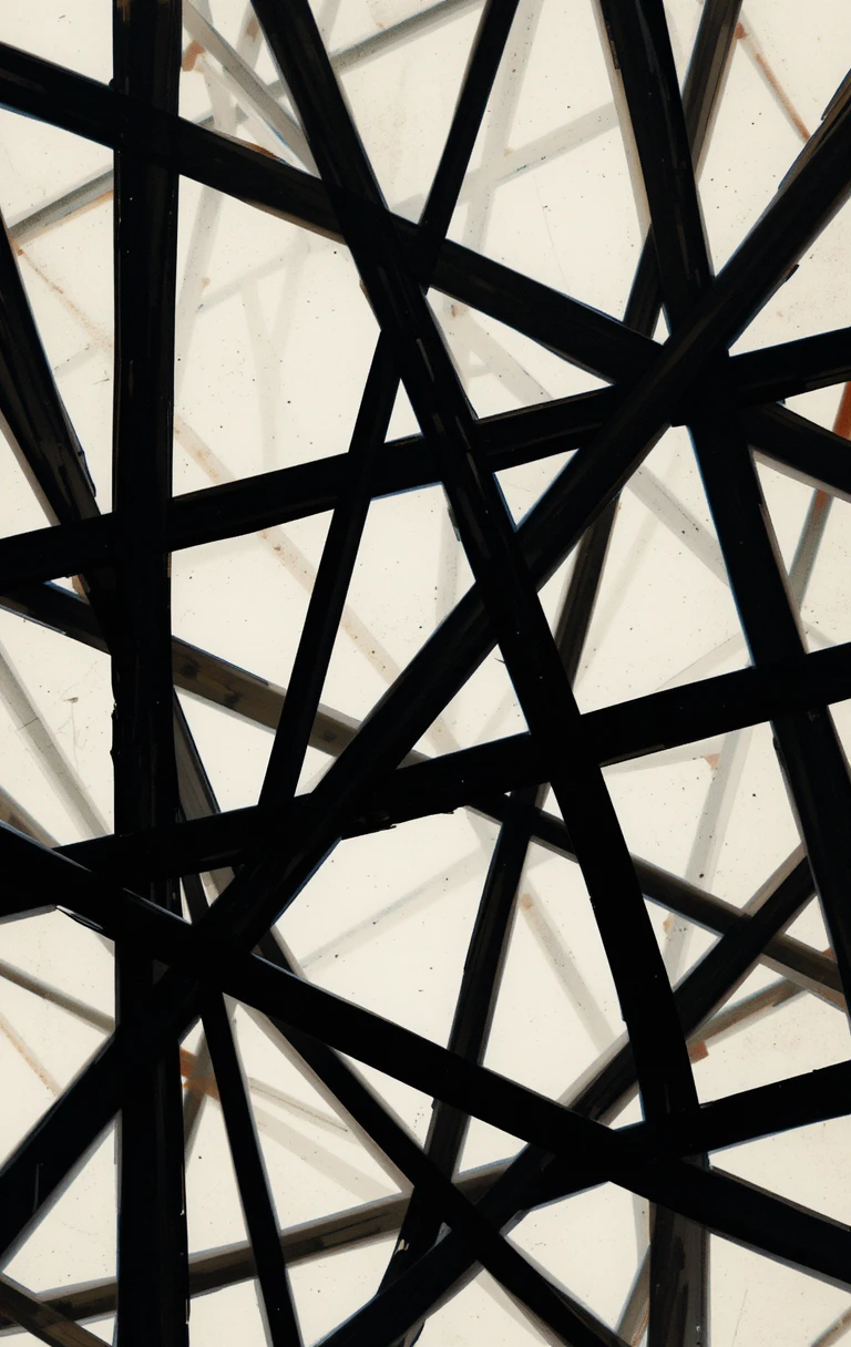 Polygonal low-poly gradient fade to blackMonochrome Facets