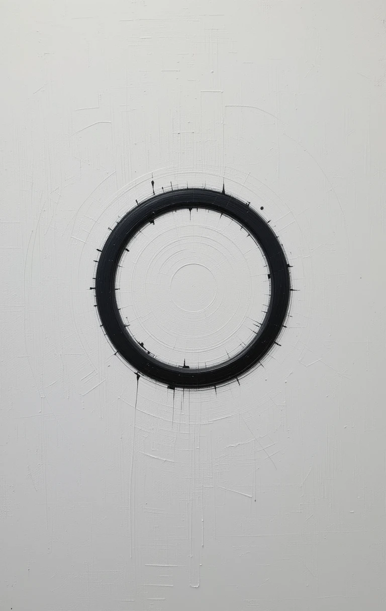 Concentric thick black circular strokesEternal Orbit