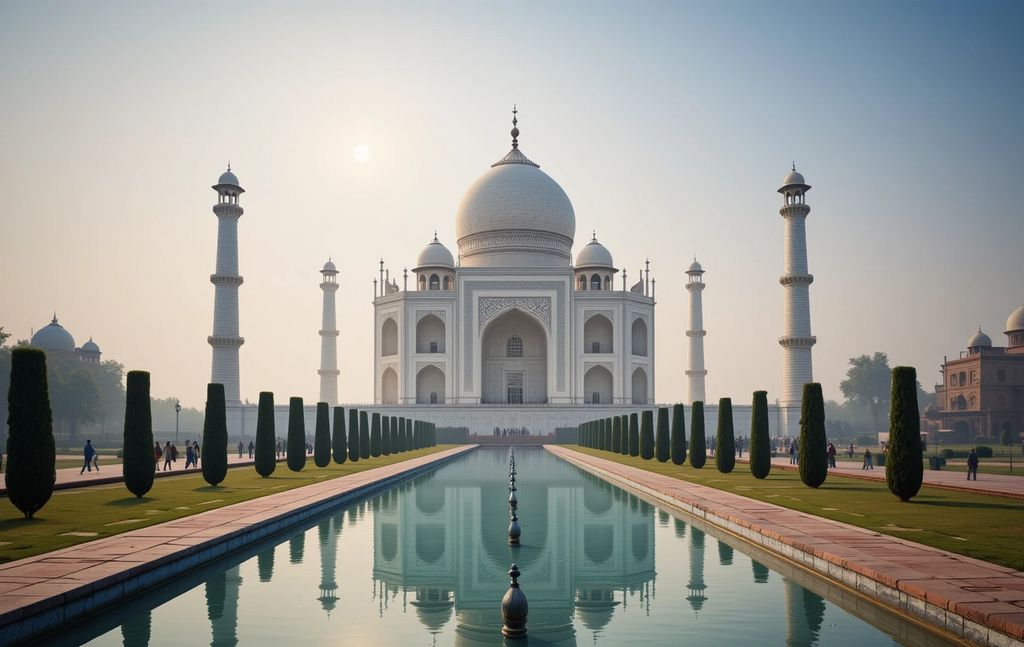 Taj Mahal Reflection