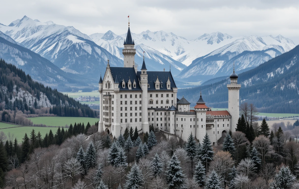 Neuschwanstein Castle Winter