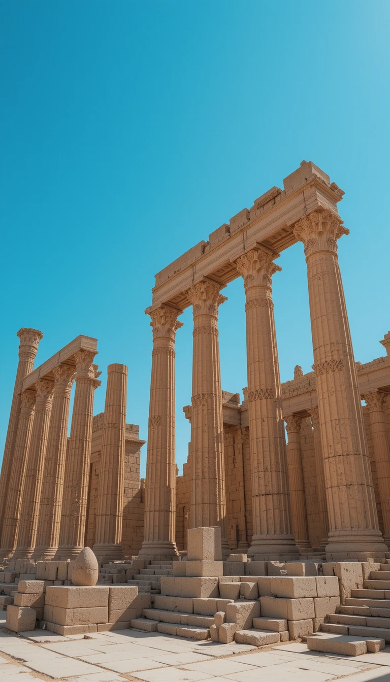 Palmyra Columns Syria