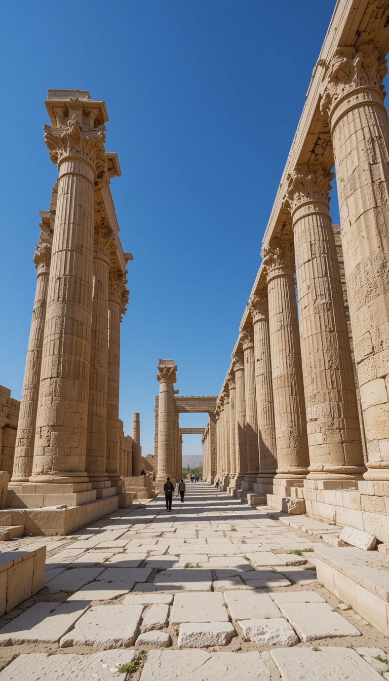Palmyra Columns Syria