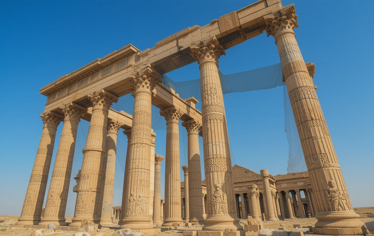 Palmyra Columns Syria