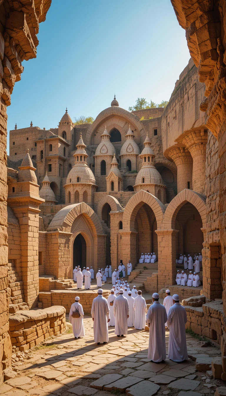 Djenné Mosque Prayer