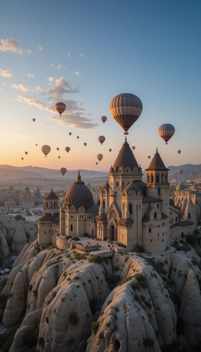 Cappadocia Balloons Sunrise