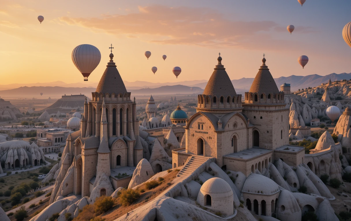 Cappadocia Balloons Sunrise