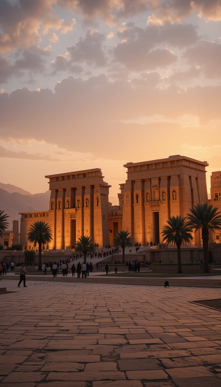 Abu Simbel Temple Twilight