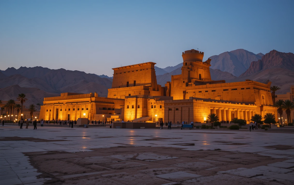 Abu Simbel Temple Twilight