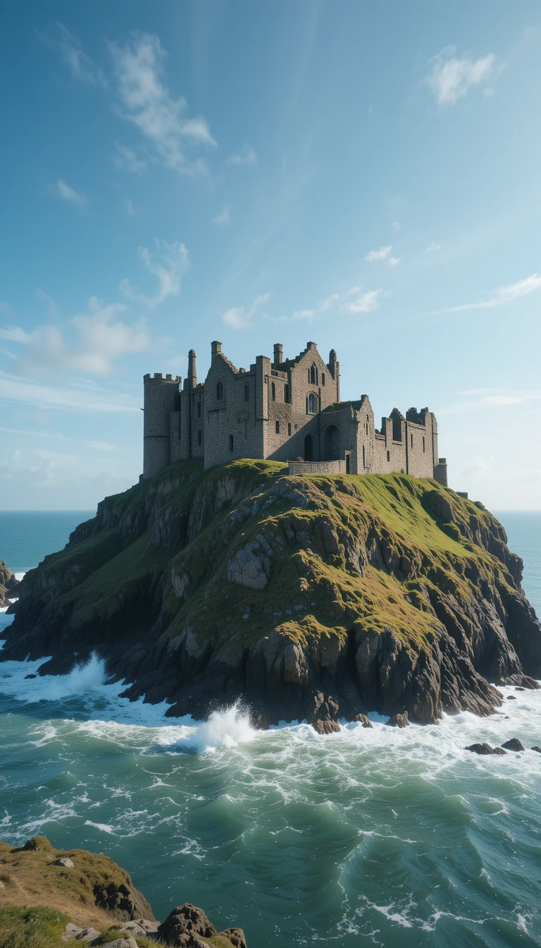 Mystical Cliffside Fortress
