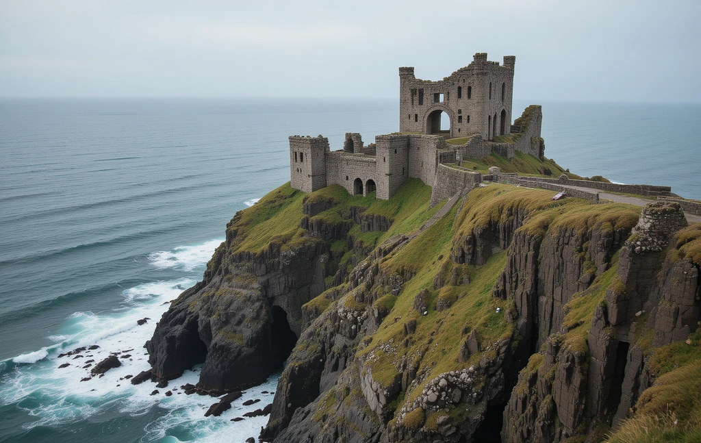 Mystical Cliffside Fortress
