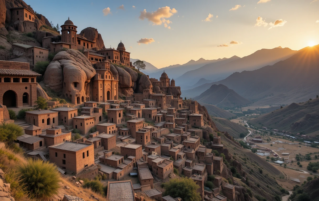 Ancient Mud-Brick Valley Kingdom