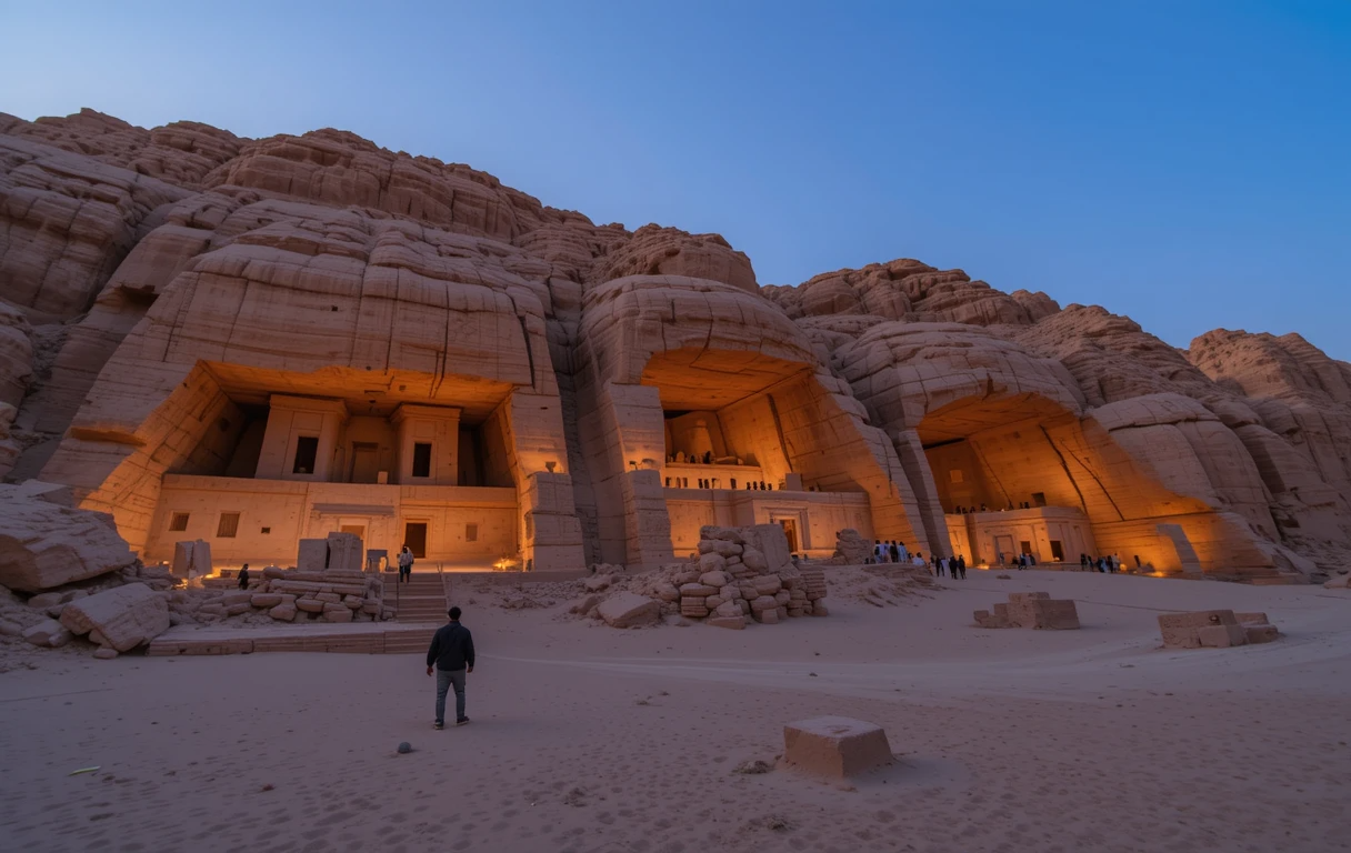Mystic Passage to Petra's Treasury
