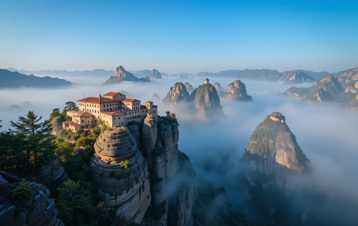 Floating Monastery of Mount Song