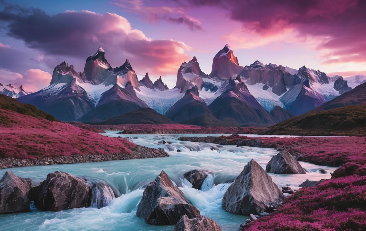 Floating Island Waterfall Fantasy Print My Store