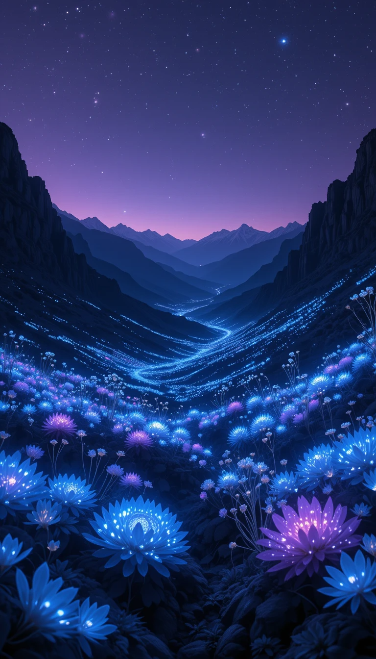 Mystic Purple Valley Print My Store