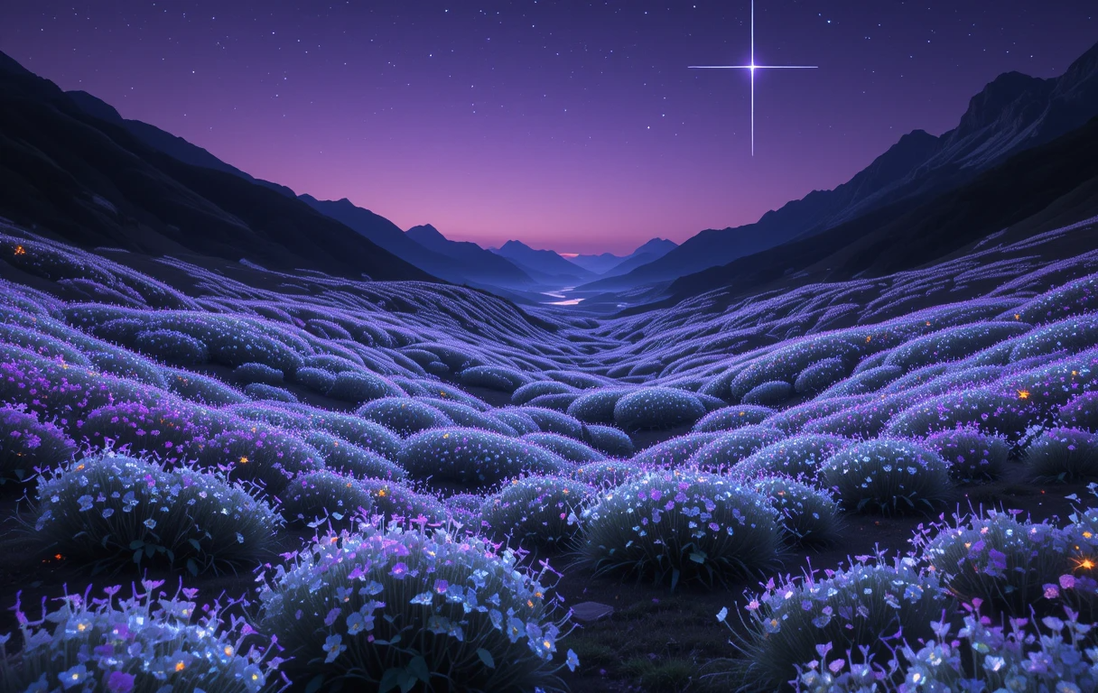 Mystic Purple Valley Print My Store