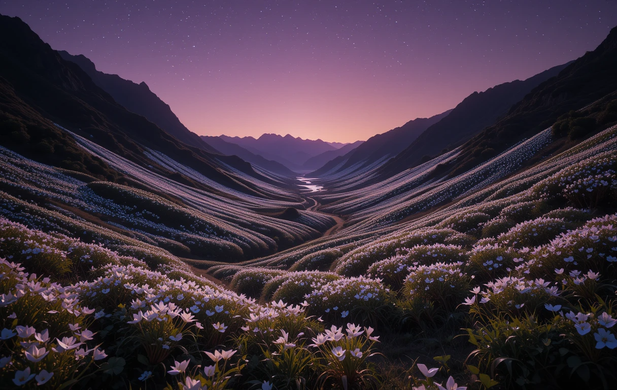 Mystic Purple Valley Print My Store