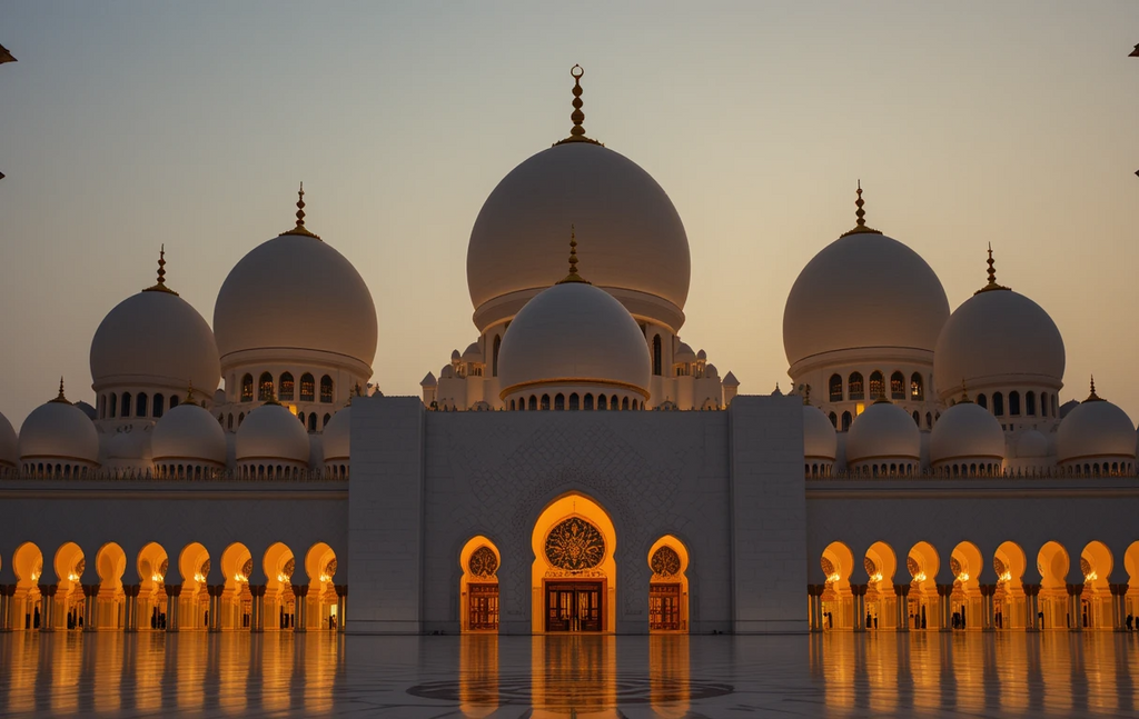 Sheikh Zayed Grand Mosque Canvas My Store