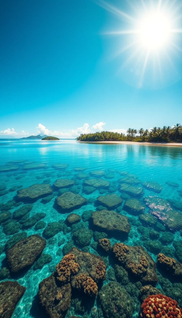 Aerial Coral Reef View My Store