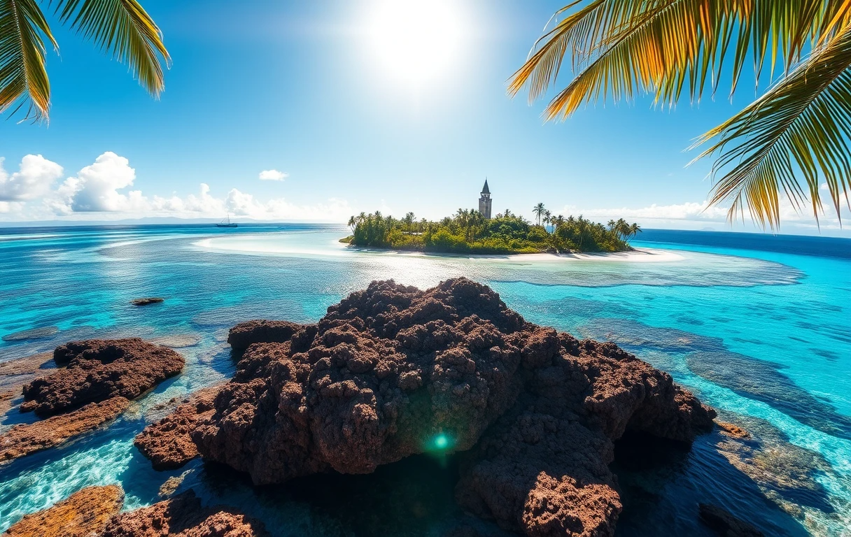 Crystal Clear Tropical Lagoon My Store