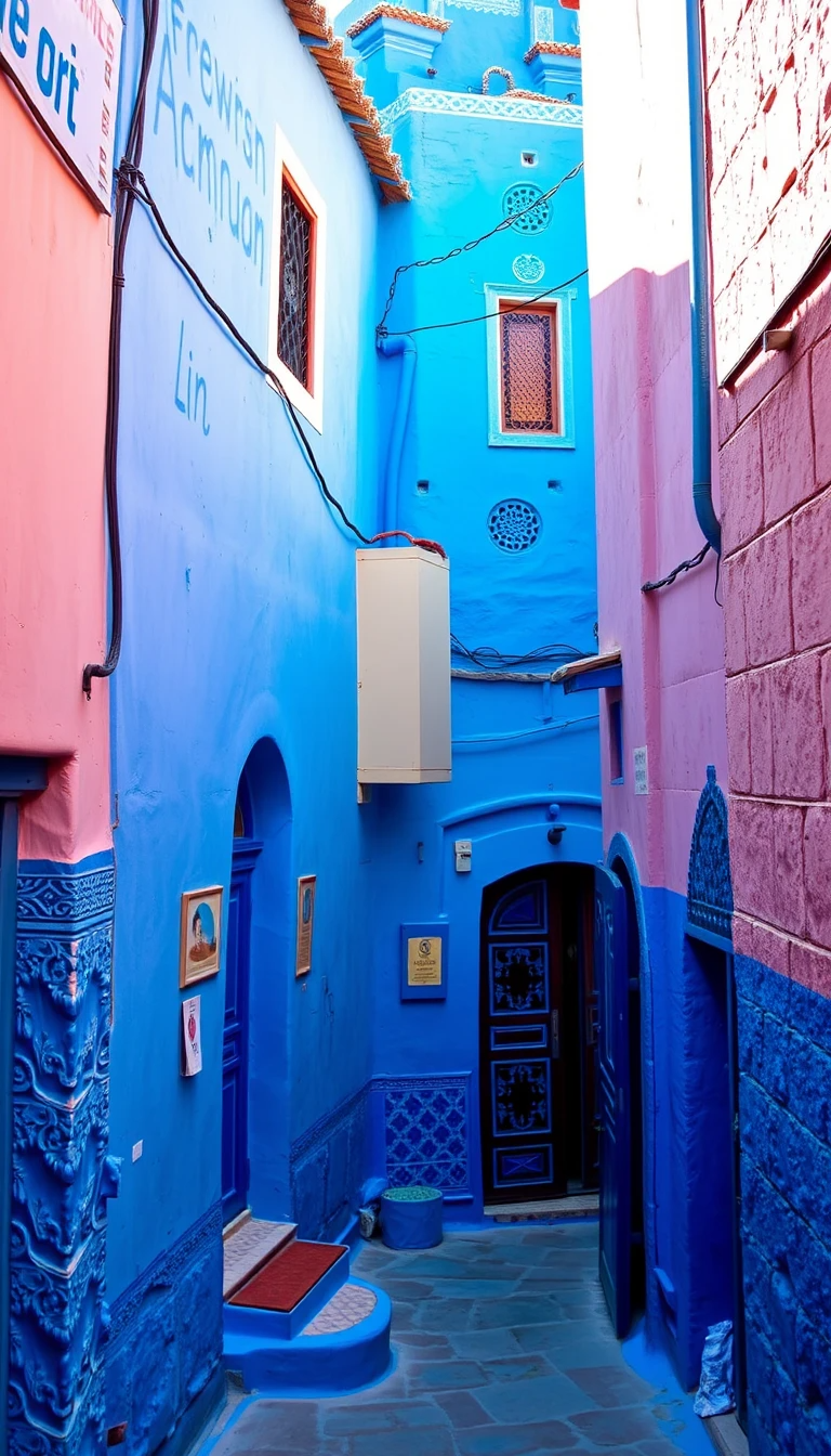 Colorful Mediterranean Alley My Store