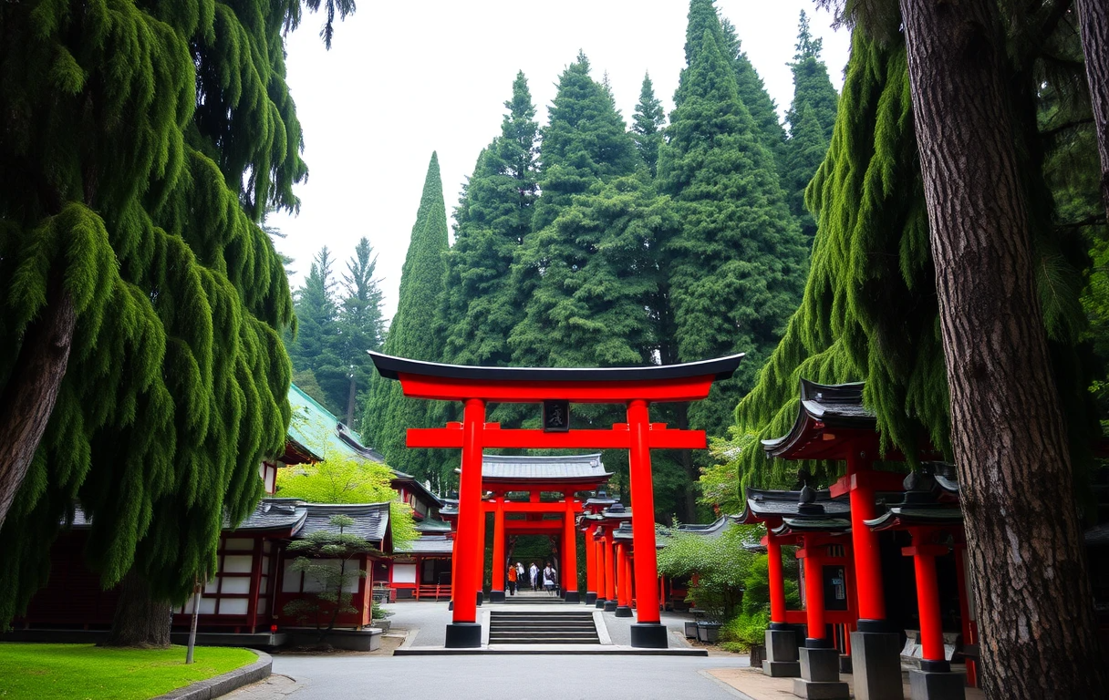 Traditional Japanese Torii Gate Shrine My Store