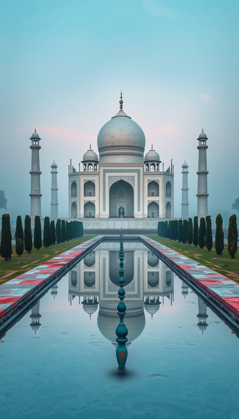 Taj Mahal at Sunrise My Store